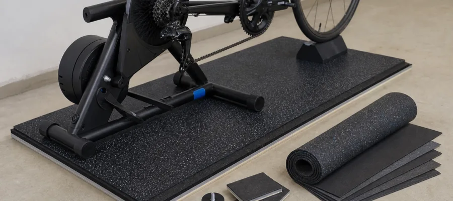 Leiser Rollentrainer DIY: Geraeuschdaemmung und Vibrationsreduktions-Projekte