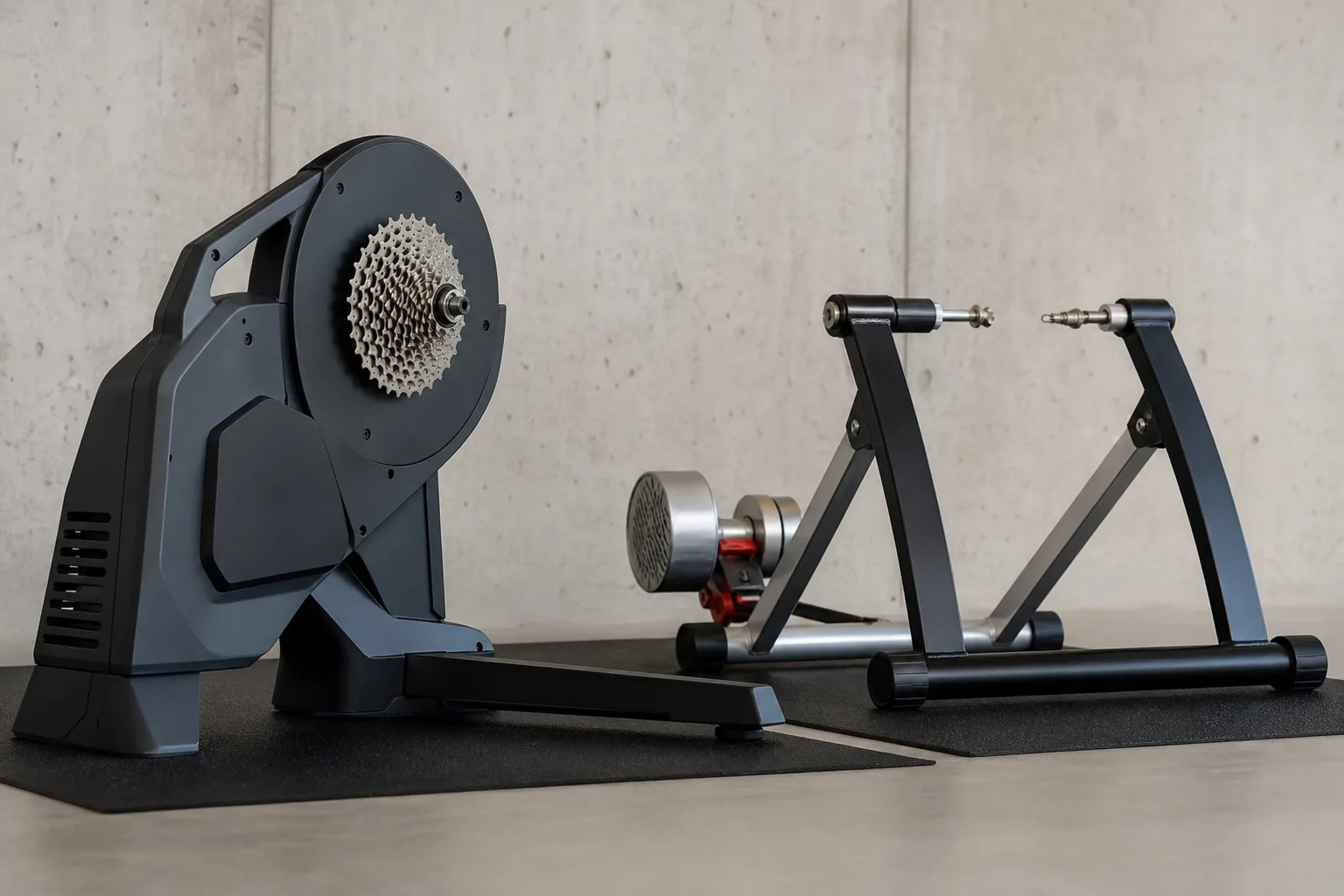 Rollentrainer Vergleich: Smart, Direktantrieb und klassische Modelle gegenuebergestellt